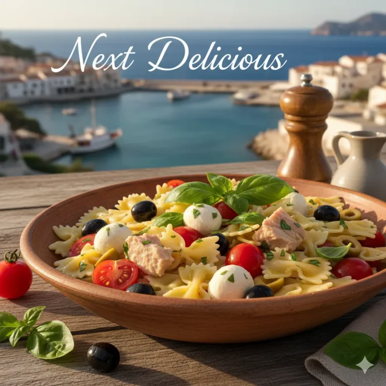 Mediterranean Pasta Salad - Next Delicious