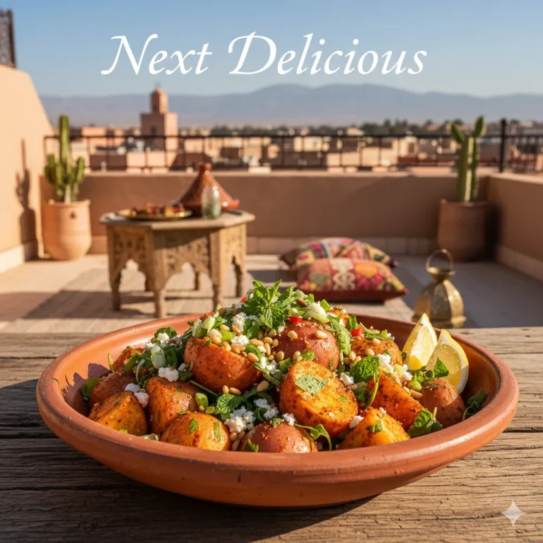 Spicy North African Potato Salad - Next Delicious