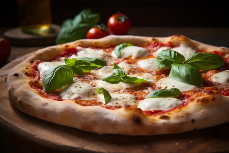 Margherita Pizza with Fresh Mozzarella