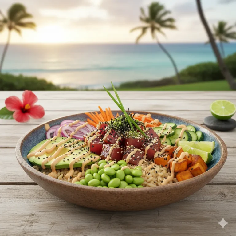 Fresh and Flavorful Ahi Tuna Poke Bowl Recipe