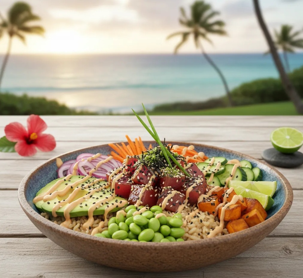 Fresh and Flavorful Ahi Tuna Poke Bowl Recipe - NextDelicious