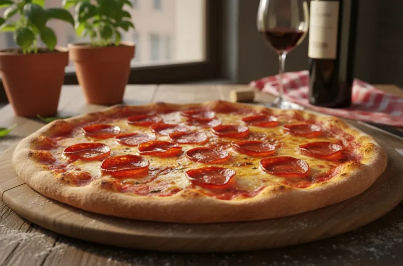 Homemade Pepperoni Pizza Recipe: Classic Italian Delight