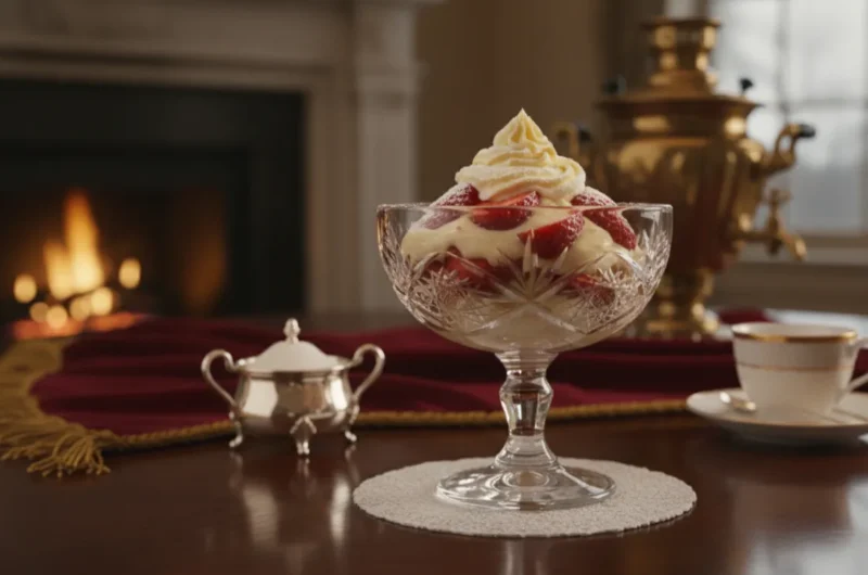 Classic Strawberries Romanoff: Easy Russian Dessert Recipe