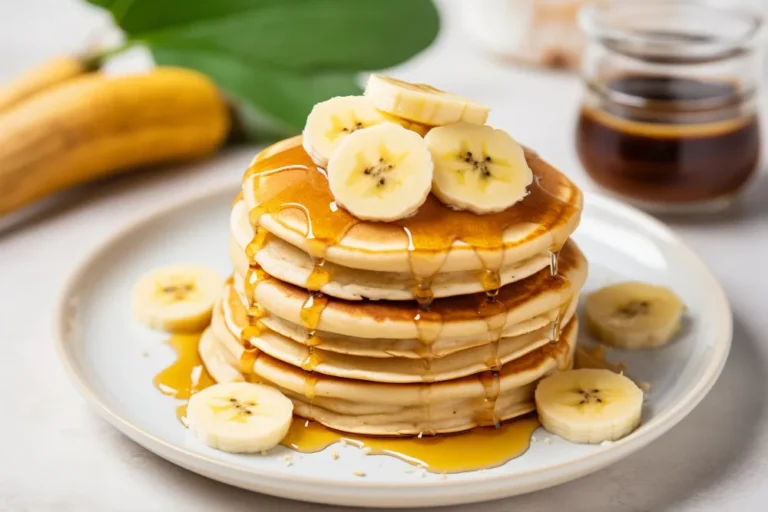 Fluffy Banana Pancakes : Healthy & Delicious Breakfast Banana Pancakes - NextDelicious