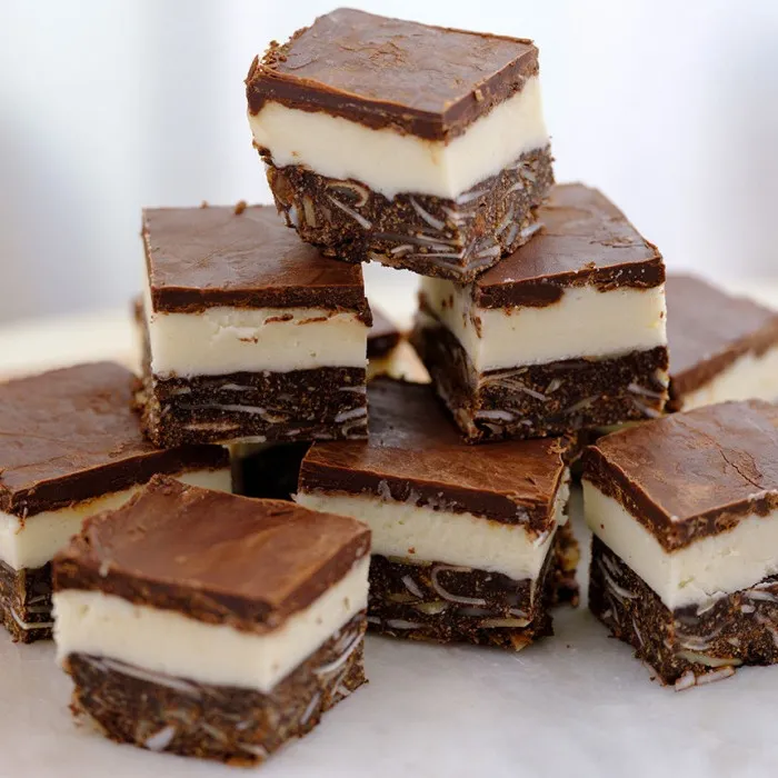 Nanaimo Bars, Canadian Dessert, No-Bake Dessert, Chocolate Coconut Bars, Holiday Treat