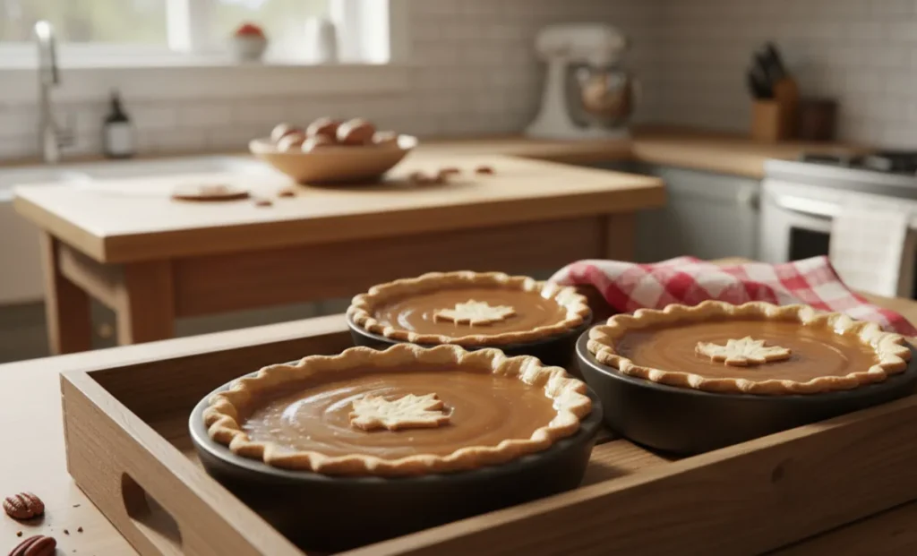 Sugar Pie, Canadian Dessert, Tarte au Sucre, Brown Sugar Pie, Quebec Recipe